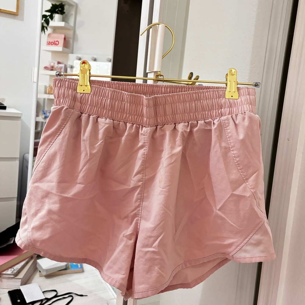 target pink athletic shorts